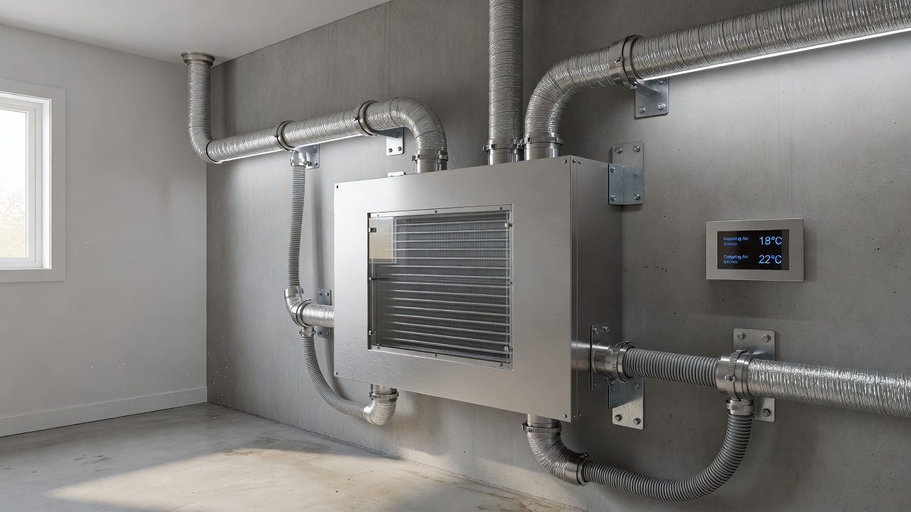 Ventilation récupératrice de chaleur – Beaumont
